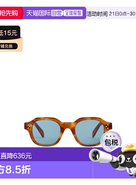 香港直邮CELINE 男士眼镜 4S326CPLB19LH SS2026 蓝色 全框太阳镜