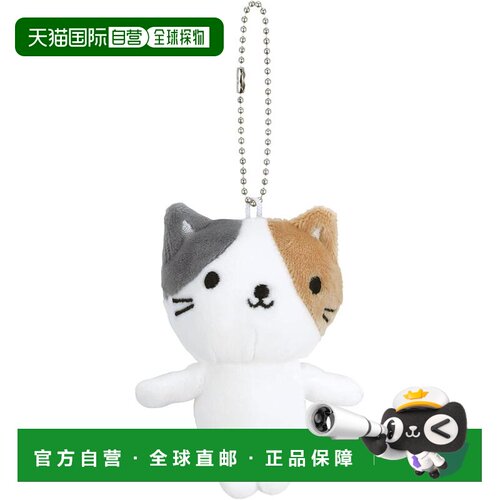 【日本直邮】溜冰者毛绒吉祥物钥匙扣球链 Nyanya Mike-nya Cat Z