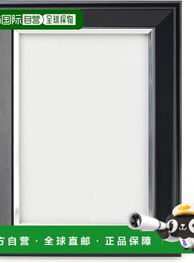 【日本直邮】Kenko 彩色纪念相框 L 黑色带支架树脂 PS-JIR-L-BK