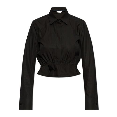 MAX MARA 女士外套 1111075206003 SS2025 黑色 长袖衬衫