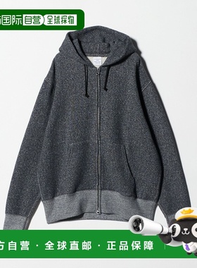 1h可退 日本直邮LOOPWHEELER 男装 连帽衫 芝麻纱吊织面料 111250