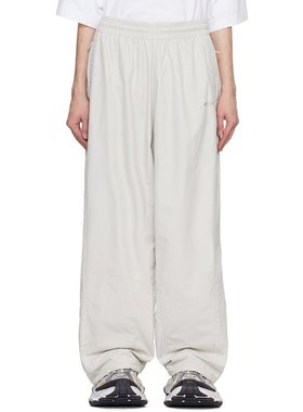 潮奢 Vetements 维特萌 男士 白色 Oval Logo 运动裤 UA66PA320W