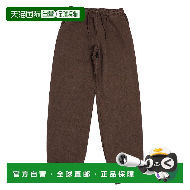 日本直邮Los Angeles Apparel 男士成衣染色运动裤纯色衬里美国制