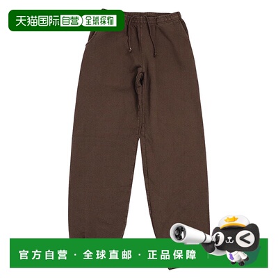 日本直邮Los Angeles Apparel 男士成衣染色运动裤纯色衬里美国制