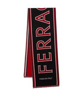 Salvatore Ferragamo 徽标围巾 520104