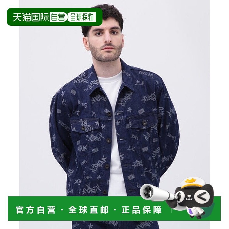 日本直邮AVIREX 标签提花牛仔夹克 [85246993]