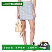 美国奥莱直发新款 自营 半身裙 Allegra短裙 白色 Walter Baker