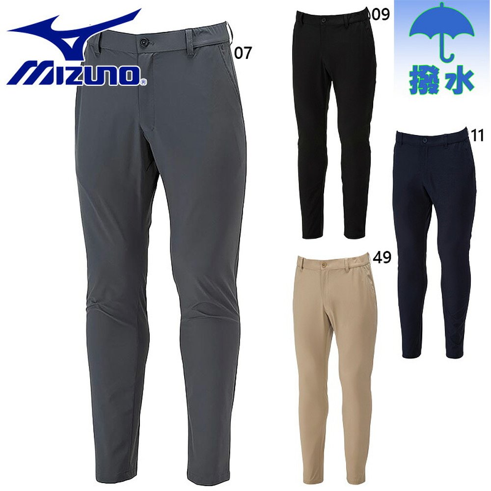 日本直邮 美津浓 弹力交叉裤服装裤裤休闲裤 Mizuno 32JDA132
