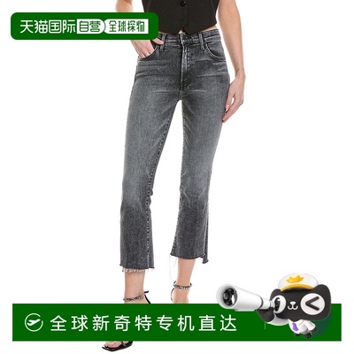 自营 MOTHER The Insider Crop Step Fray Train Stops Jean - 灰