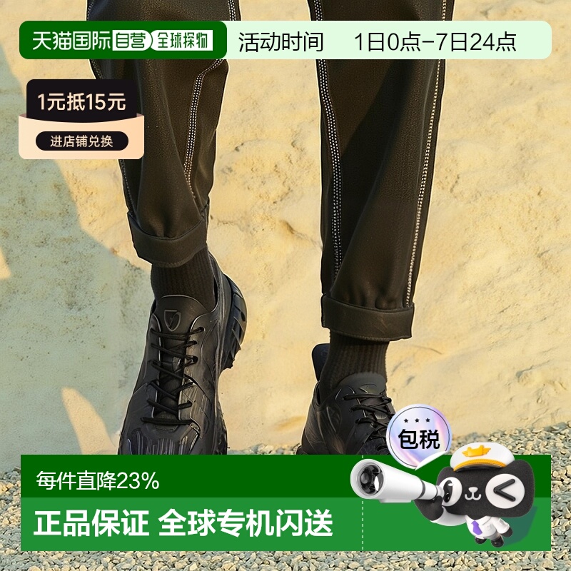 韩国直邮NORDA 001 系带防滑 低帮 训练跑步鞋 男款 黑色/001M-ST