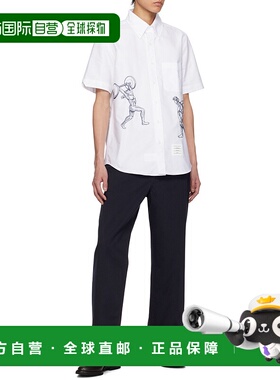 香港直邮Thom Browne 短袖衬衫 MWS239EE1306