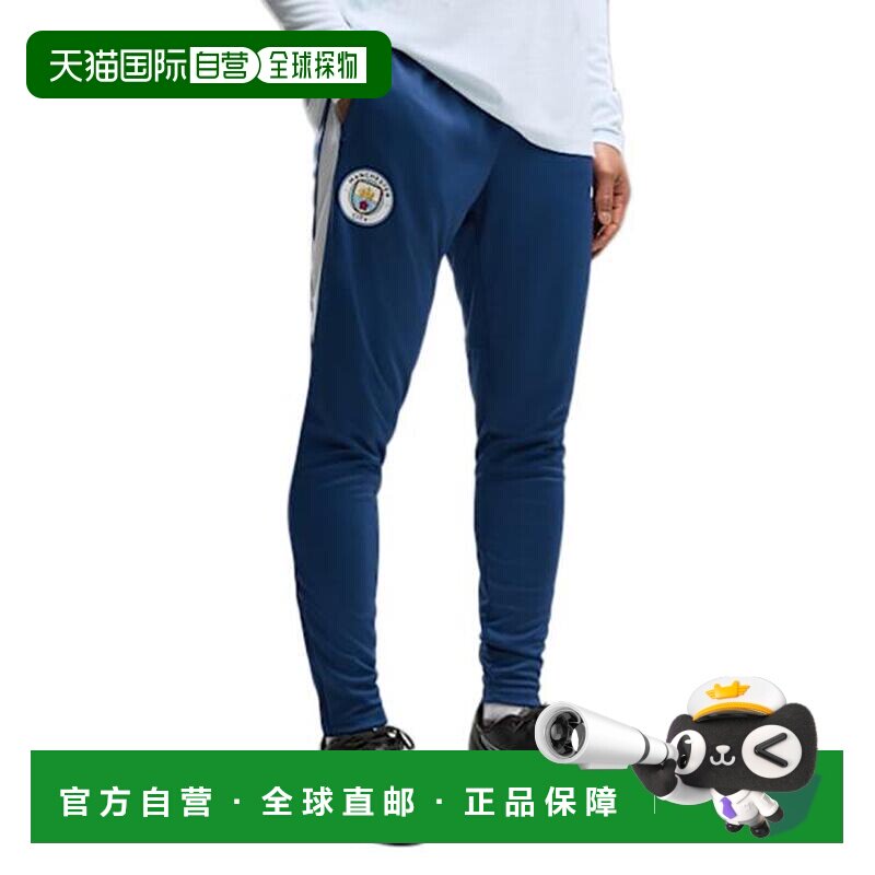 日本直邮PUMA 彪马曼彻斯特城足球训练裤男款双口袋78623221