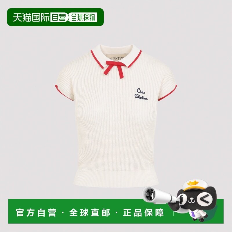 香港直邮VALENTINO 女士POLO衫 8B3KC66T9JVBRS SS2026 白色,女装/女士精品,POLO衫,淘宝优惠券,粉丝福利购,淘宝优惠卷