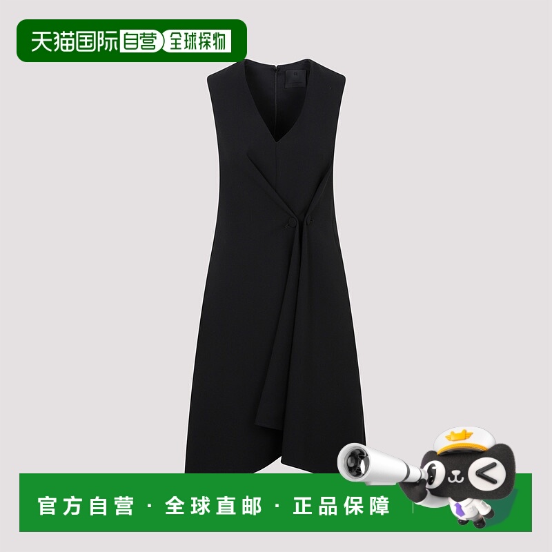 香港直邮GIVENCHY 女士连衣裙 BW21T314SD001 SS2024 黑色 Givenc