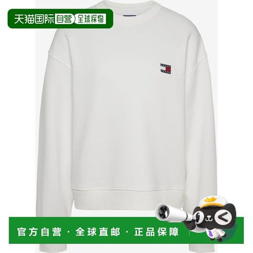 韩国直邮Tommy Hilfiger 长袖T恤 DW19408YBL 米白色卫衣