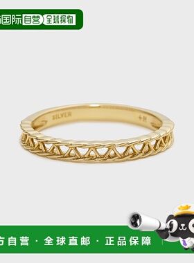 1h可退 日本直邮NOJESS 女士简约镂空设计戒指 30251111015