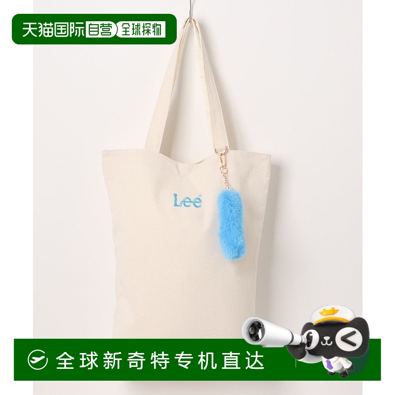 1h可退 日本直邮Lee 男女同款 品牌刺绣标志推活追星帆布手提包 7