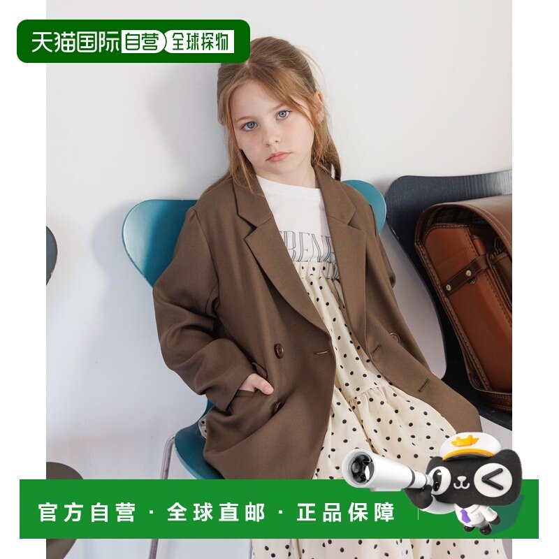 1h可退 日本直邮GLOBAL WORK儿童易打理双排扣夹克 轻盈无里衬设,童装/婴儿装/亲子装,夹克/皮衣,淘宝优惠券,粉丝福利购,淘宝优惠卷