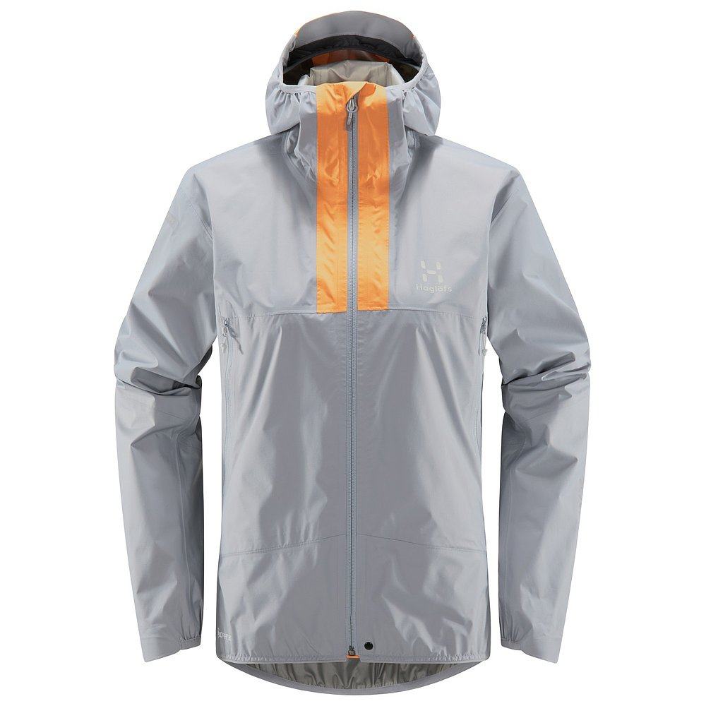 haglofs 女士户外冲锋衣 1022785CONCRETESOFTORANGE
