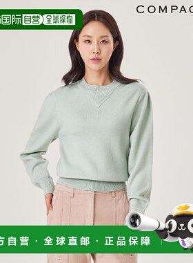 韩国直邮compagna 尖头圆领针织衫_CCCS1-WSL020长袖毛衣