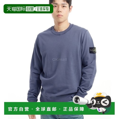 韩国直邮STONE ISLAND 63051 棉质抓绒圆领运动衫 (811563051 V00
