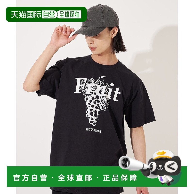 日本直邮Fruit of the Loom FTL 25FW PRINT Tshirt 4 印花短袖T