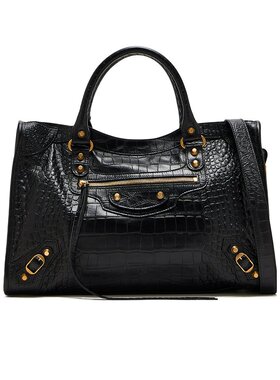 BALENCIAGA 女士手提包 8230582AB091000 AW2025 黑色