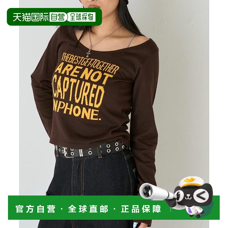 1h可退 日本直邮官方授权 WHO’S WHO gallery 标语针织衫