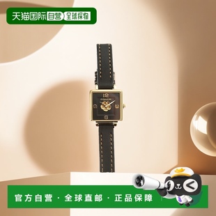 专柜款 香港直邮COACH Cass系列女士山茶花手表14503695