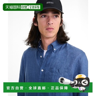 AI715EM015485 亚麻衬衫 长袖 日本直邮AIGLE