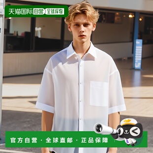 男士 LIDNM 宽版 半袖 春夏休闲商务必备 1h可退 衬衫 日本直邮WYM