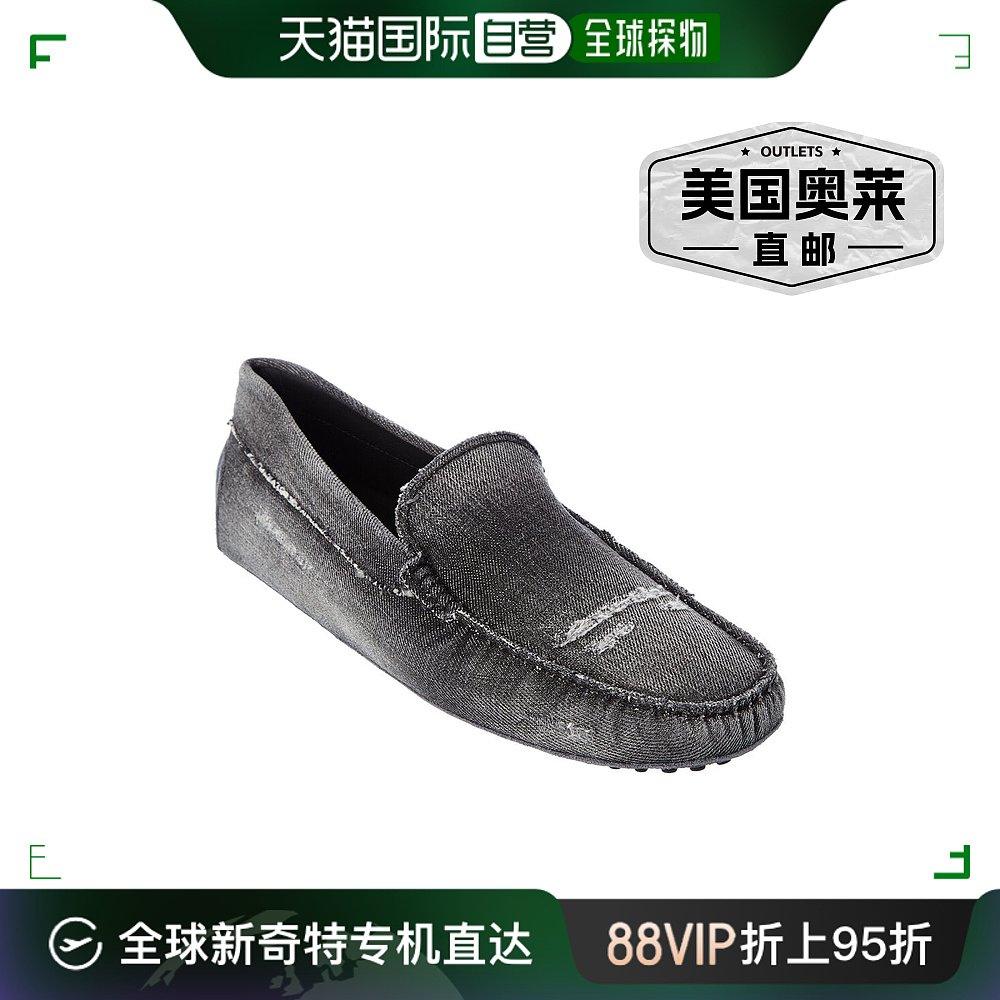 tod'sTODs Gommini帆布乐福鞋-灰色【美国奥莱】直发