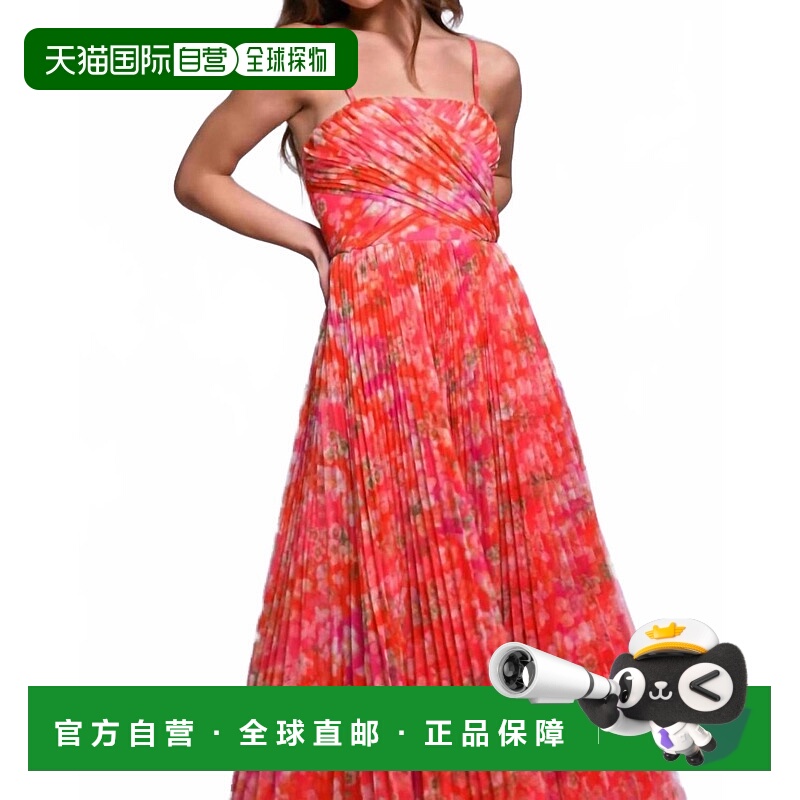 自营hutchQuinn Midi Gown In Mixed Bouquet Floral - mixed bou