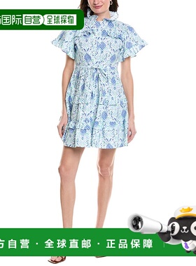 自营 Sail to Sable 分层迷你连衣裙 - 蓝色 美国奥莱直发