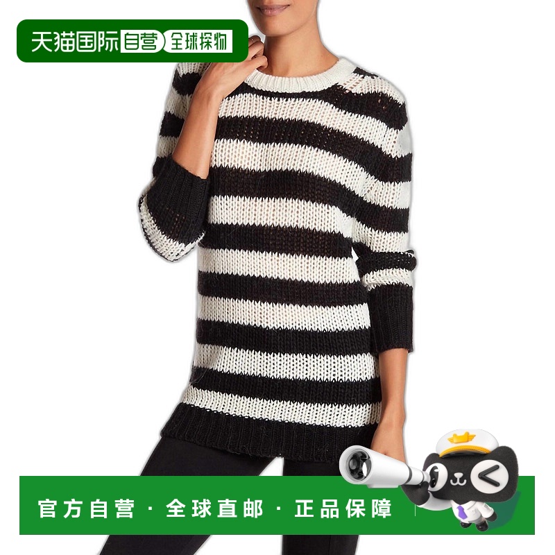 自营 trina turkPenelope Striped Wool Blend Sweater In Multic