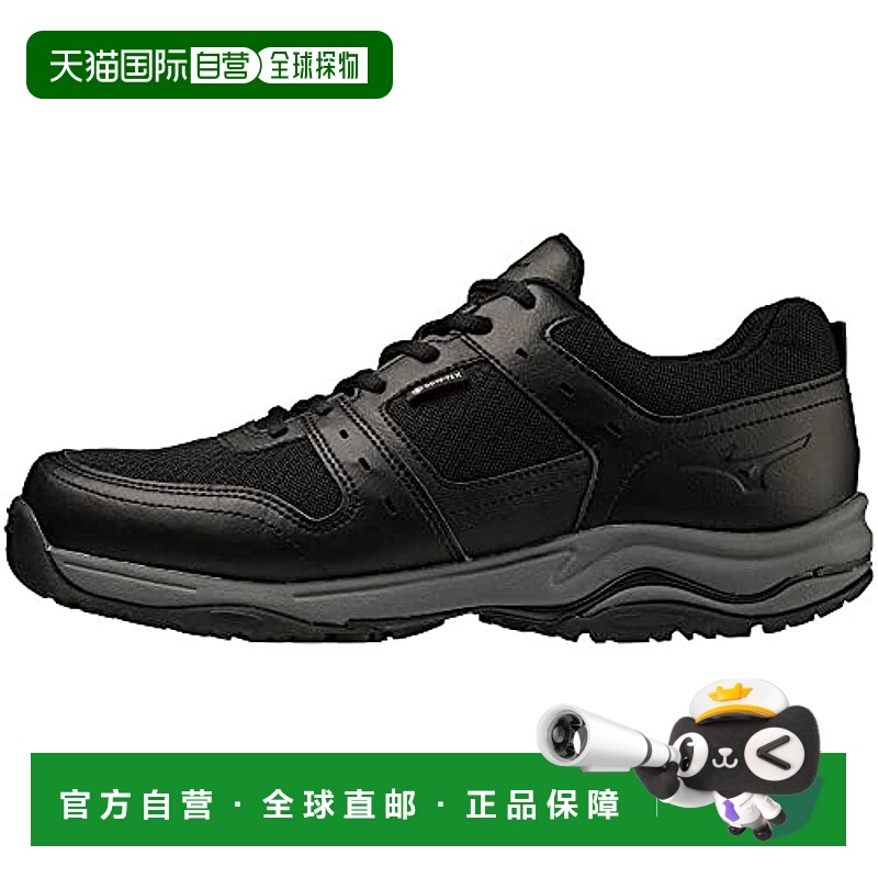 【日本直邮】Mizuno美津浓 步行鞋GTX防水宽轻 黑色24cm3E B1GA23