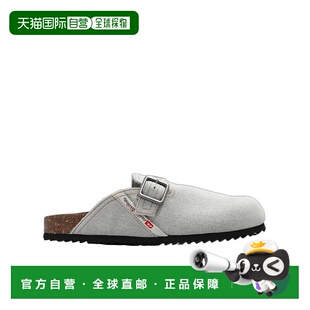 香港直邮Diesel Y03375P3997 徽标拖鞋