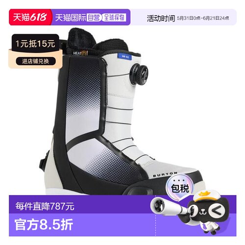 日本直邮BURTON  Wave Range Step On Wide 男士滑雪靴 [30292102
