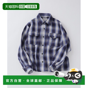 1h可退 日本直邮JOURNAL STANDARD relume 男装 三捻棉 CPO 衬衫