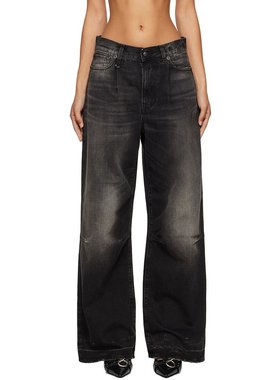 潮奢 R13 女士 黑色 Wayne 牛仔裤 R13WD146D262C