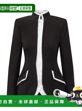1h可退 香港直邮Casablanca 女士 外套 WF22JK14002 black黑色 舒