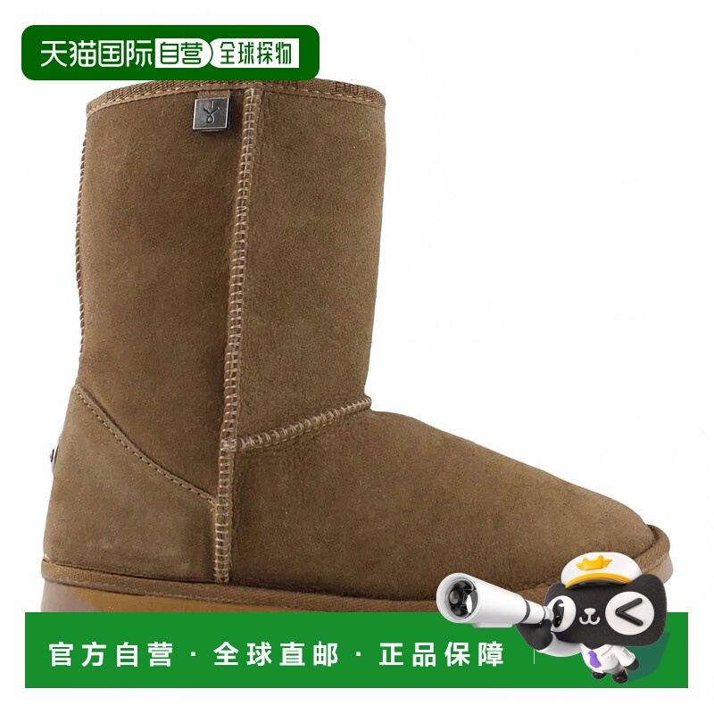自营emu australiaKids Stinger Lo Boot In Chestnut - chestnut