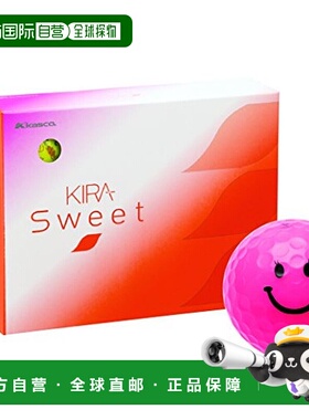 【日本直邮】Kasco高尔夫球KIRA SWEET 12个入粉色KIRA SWEET