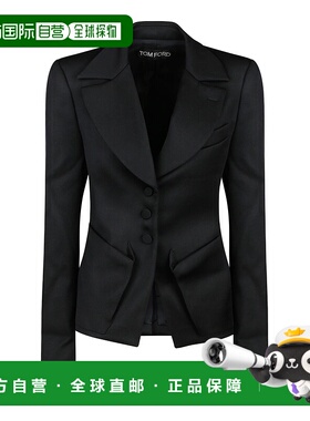 1h可退 香港直邮TOM FORD 女士西服 GI2948FAX751LB999 CO 黑色