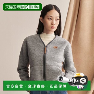 韩国直邮THE NORTH FACE [淡灰色 NJ4FR59B Vermeil 抓绒外套北面