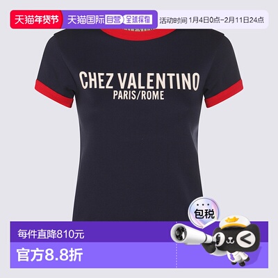 香港直邮VALENTINO 女士T恤 7B3MG24D970BN4