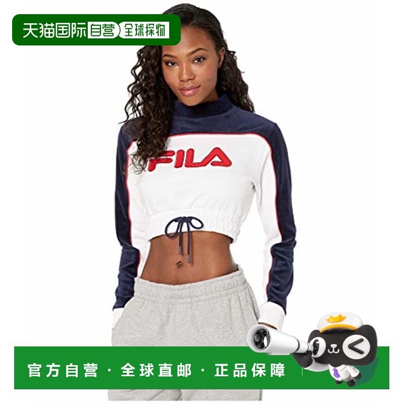 美国直邮 斐乐 Fila Hoodies Cop LS 女士T恤