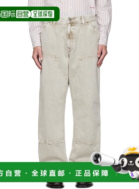 1h可退 香港直邮CARHARTT WIP 男士 灰色 Double Knee 牛仔裤 I03