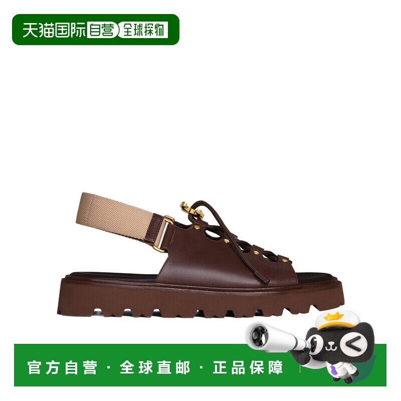 香港直邮CELINE 女士凉鞋 363625145C20DB CO 棕色 支付后1h可退图片