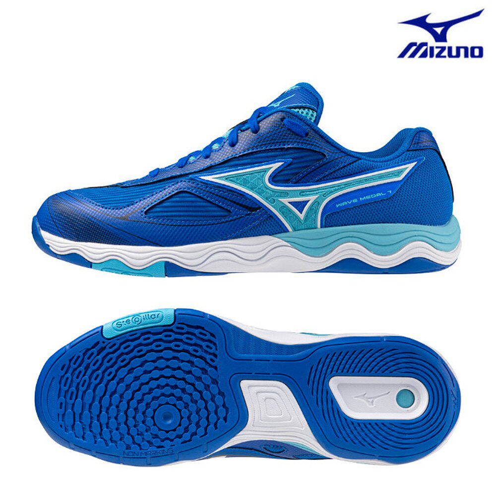 日本直邮Mizuno Wave Medal 7 81GA231522 男女通用乒乓球鞋图片
